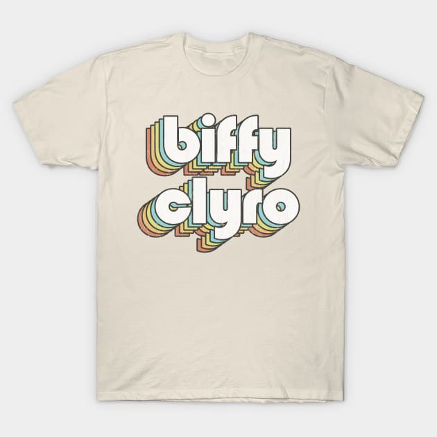 Biffy Clyro / Rainbow Vintage T-Shirt by Jurou